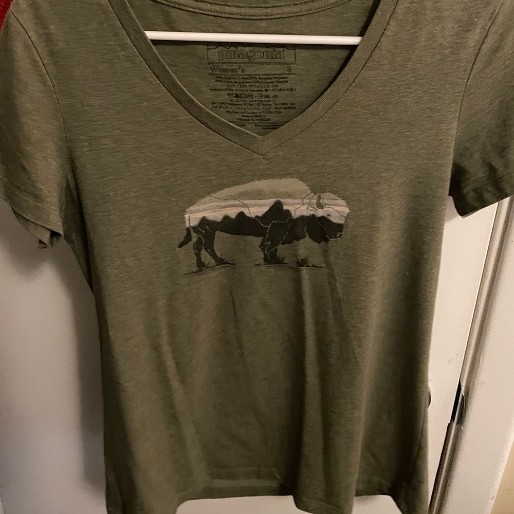 Patagonia Bison V Neck
